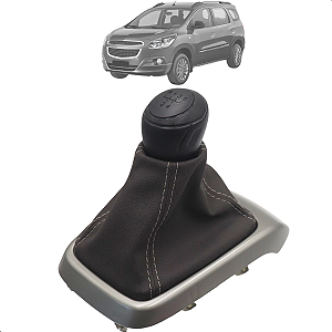 Manopla Coifa Câmbio Spin 2013 2014 2015 2016 2017 2018