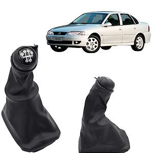 Bola Manopla Coifa Cambio Vectra 1997 98 99 00 01 02 03 04 2005 Preta