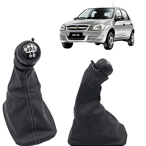 Bola Manopla Coifa Cambio Celta 2001 02 03 04 05 06 07 08 09 10 2011 Grafite