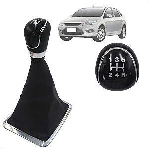 Kit Coifa de Cambio Manopla Focus 2009 2010 2011 2012 2013 5 Marchas