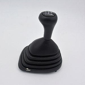 Manopla Bola Coifa Câmbio Courier 2001 A 2013 Fiesta Street 2001 a 2006 Preta