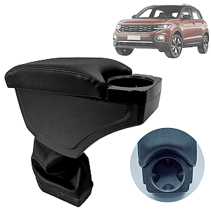 Apoio De Braço Descanso T-Cross 2019 2020 2021 2022 Porta Copos
