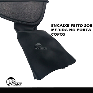 Apoio De Braço Encosto Saveiro Gol Voyage 2013 Até 2020 Porta Copos