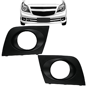 Par Moldura Farol Milha Agile 2010 2011 2012 2013 Com Furo