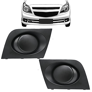 Par Moldura Farol Milha Sem Furo Agile 2010 2011 2012 2013