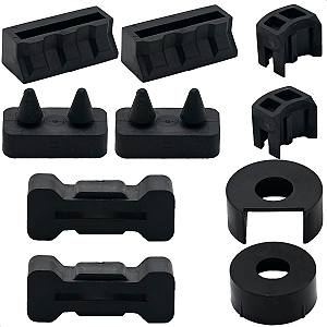 Kit 10 Buchas Da Tampa Traseira Caçamba S10 1995 96 97 98 99 00 01 02 03 A 2011