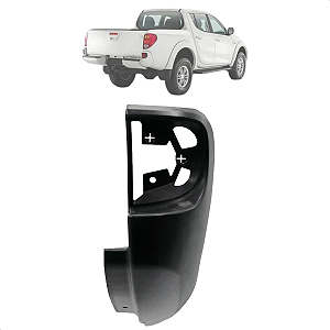 Ponteira Polaina Traseira L200 Triton 2008 09 10 11 12 13 14 15 2016