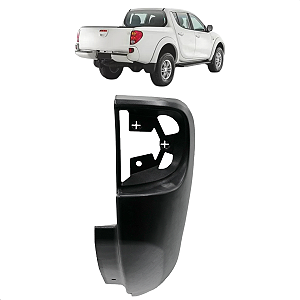 Ponteira Polaina Traseira L200 Triton 2008 09 10 11 12 13 14 15 2016