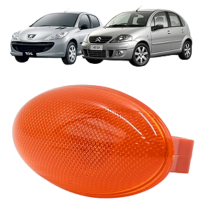 Pisca Lanterna Lateral Seta Paralama Peugeot 206 Citroen C3 Ambar