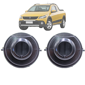 2 Saida Ar Grade Difusor Gol Parati Saveiro G4 G5 G6 2006 a 2017 Sem Aro