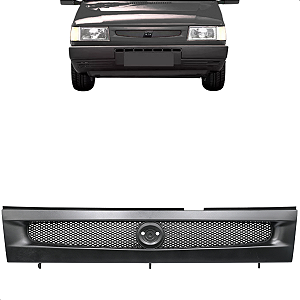 Grade Dianteira Radiador Uno Smart 2001 2002 2003 Uno Mille Fire 2001 Emblema Redondo