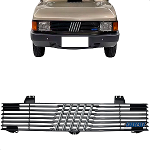 Grade Central Radiador Spazio 1983 1984 1985 1986 Preta