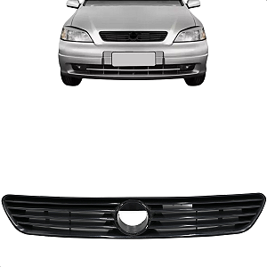 Grade Frontal Radiador Preta Astra 1998 1999 2000 2001 2002