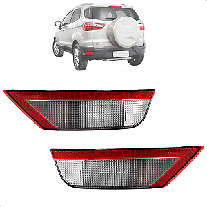 Par Lanterna Para-choque Ecosport 2013 2014 2015 2016 2017 2018 2019 2020 Luz Ré