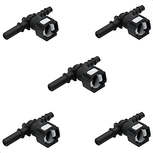 Kit 5 Engate Rapido Conexao T do Filtro Combustivel Gol Voyage G5