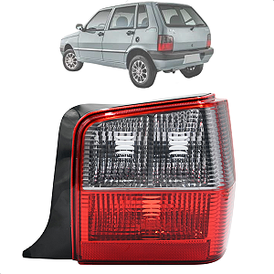 Lanterna Fumê Claro Uno Fire 2004 2005 2006 2007 2008 2009 2010 2011 2012 2013 2014 Traseira