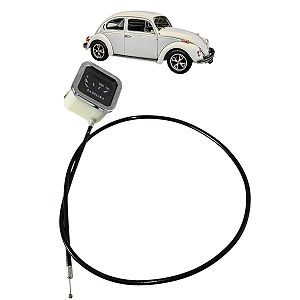 Indicador Marcador Relogio Combustível Fusca 1975 1976 Cromado