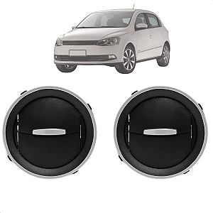 Kit 2 Saida Difusor Do Ar Gol G5 G6 2009 2010 2011 2012 2013 2014 2015