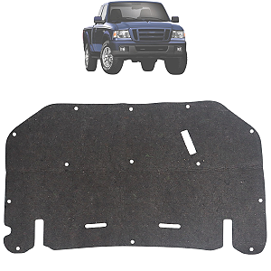 Revestimento Acabamento Capô Ranger 2005 2006 2007 2008 2009 Presilhas