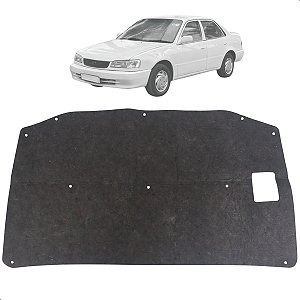Manta Acústica Forro Capo Corolla Fielder 1998 1999 2000 2001 2002 + Presilha