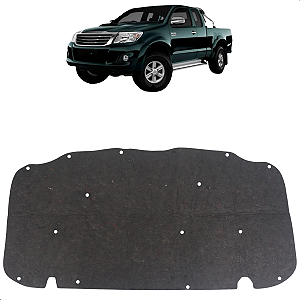 Forro Manta Do Capo Hillux Sem Intercooler 2005 2006 2007 2008 2009 2010 2011 + Presilhas