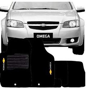 Jogo De Tapete Carpete Chevrolet Ômega 2007 Até 2013