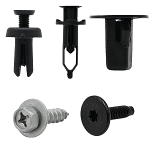 Kit 14 Presilha Parachoque Traseiro Etios Hatch 2012 13 14 15 16 17 a 2021