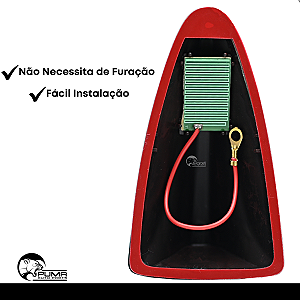Antena Shark Tubarão Funcional Universal Para Tetos Retos