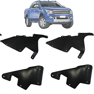 Par Guarda Pó Lama Caixa Roda Ranger 2012 13 2014 2015 2016