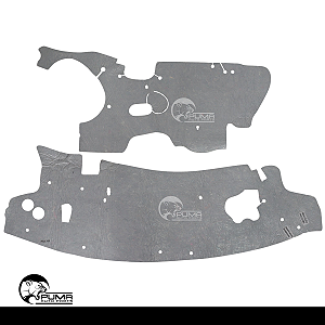 Manta Termo Acústica Motor Corta Fogo Fox 2003 2004 2005 2006 2007 2008 2009 2010
