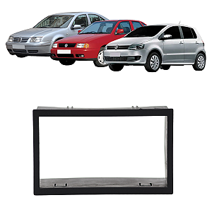 Moldura Painel 2 Din Multimidia Dvd Golf Polo Bora Fox Spacefox Fiesta Ecosport Japonês