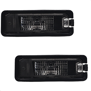 Par Lanterna Luz Placa Fusca 2012 A 2016 Amarok 2010 A 2012 Golf 2013 A 2017 Virtus Polo 2018 A 2022 Passat 2011 A 2015