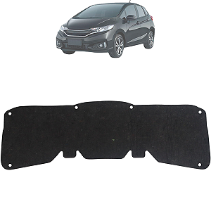 Forro Isolante Do Capo Honda Fit 2015 2016 2017 2018 2019 2020 2021 + Presilhas
