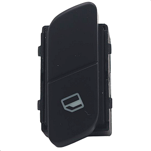 Interruptor Do Vidro Elétrico Tecla Simples Fox Crossfox Spacefox Polo 2006 2007 2008 2009 Lado Esquerdo