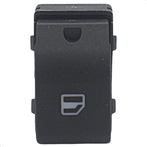 Botão De Vidro Elétrico Tecla Simples Passageiro Fox Crossfox Spacefox Gol Saveiro G4 G5 Voyage