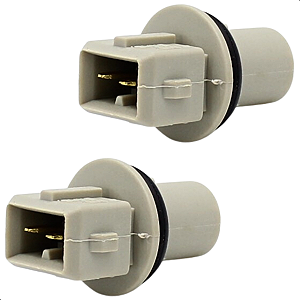 Par Soquete Da Lâmpada Globo Ótico Gol Logus Pointer Saveiro Constellation