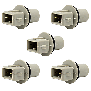 Kit 5 Soquetes Da Lâmpada Globo Ótico Gol Logus Pointer Saveiro Constellation