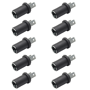 Kit 10 Soquetes Isolado Com Lamina Para Painel Mercedes-Benz Caminhão Ônibus Trator Volvo Ônibus Scania Caminhão