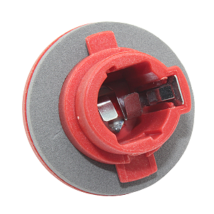 Soquete Lanterna Traseira Gol G4 2 Polos Vermelho Luz Freio