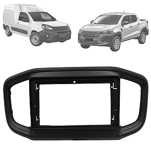 Moldura Painel Central Multimidia Strada Fiorino 9 Polegadas 2021 2022 2023