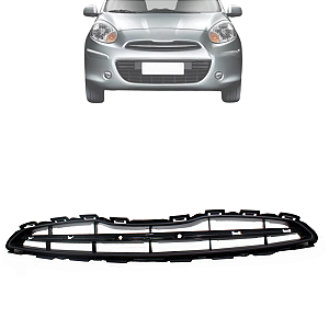 Grade Dianteira Nissan March 2011 2012 2013 2014 Preta