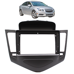 Moldura Painel Central Multimidia 9 Polegadas Cruze 2011 2012 2013