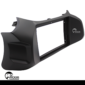 Moldura 9 Polegadas Painel Central Multimidia GM Onix 2012 Até 2018 Black Piano