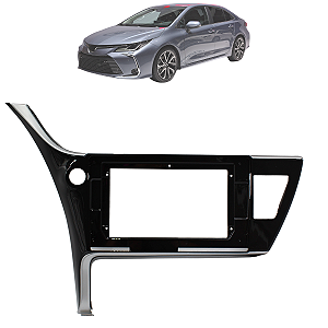 Moldura Painel Multimidia 10 Polegadas Toyota Corolla 2018 2019