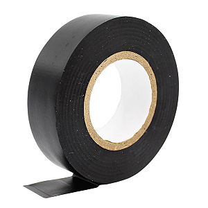 Fita Isolante 18mm x 5m Cor Preta Anti Chamas