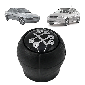 Manopla Bola Câmbio Corsa Sedan Hatch 2000 Até 2012 Vectra 1997 Até 2005