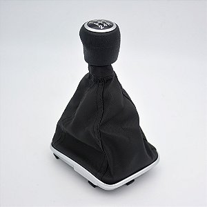 Coifa Alavanca + Manopla Câmbio Punto Linea 2008 Até 2017