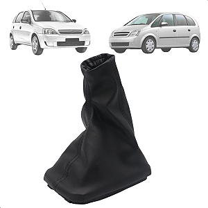 Coifa Câmbio Corsa 1994 Até 2012 Meriva 2002 Até 2012 Preto