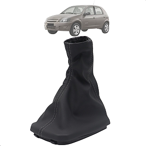 Coifa Alavanca Câmbio Grafite Com Base Celta 2000 Até 2016