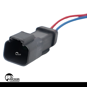 Par Chicote Plug Conector Bico Pulverizador Agrícola Deutsch Caminhão Ônibus Sensor Sinto